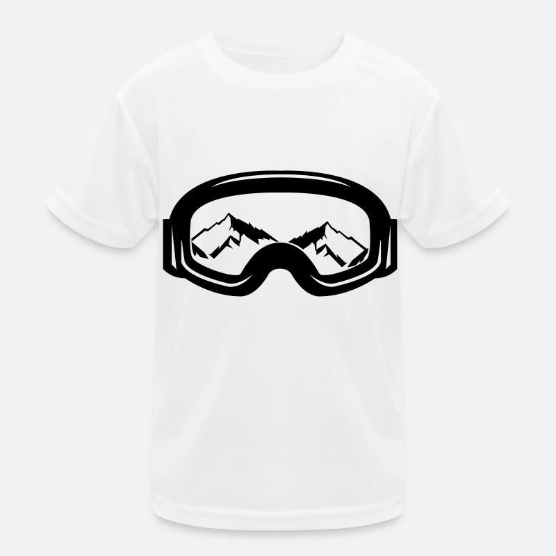 ski goggles Kids Functional T-Shirt