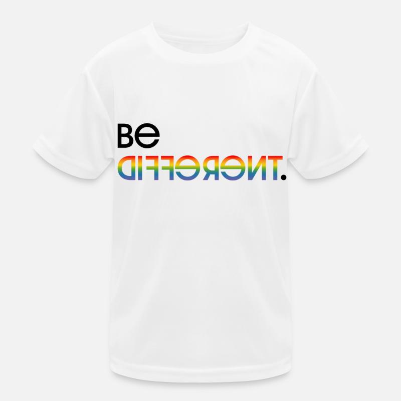 Be different LGBT lgbtqi queer Kids Functional T-Shirt