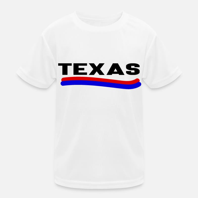Texas Kinder Funktions-T-Shirt