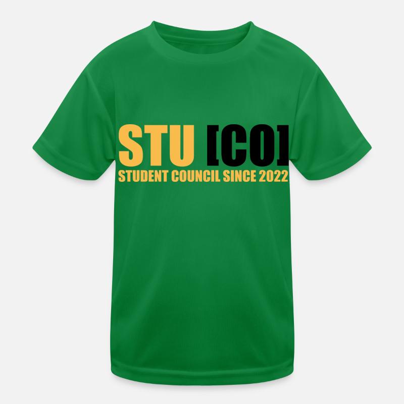 Student Council Since 2022 Kids Functional T-Shirt