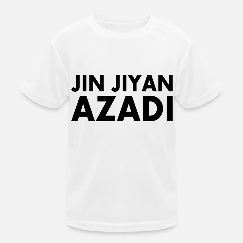 jin jiyan azadi Kids Functional T-Shirt