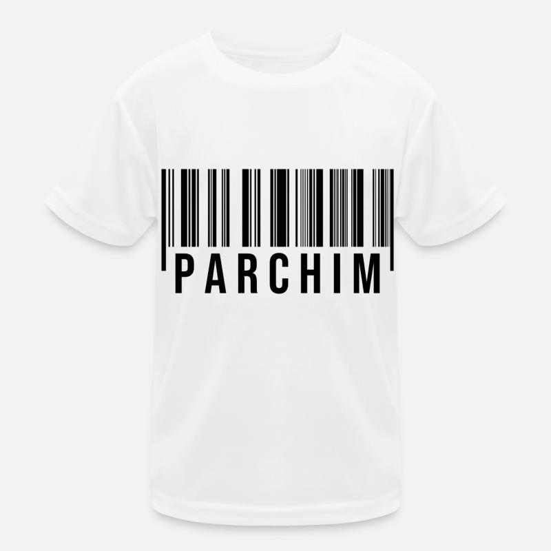 Parchim Strichcode Kinder Funktions-T-Shirt
