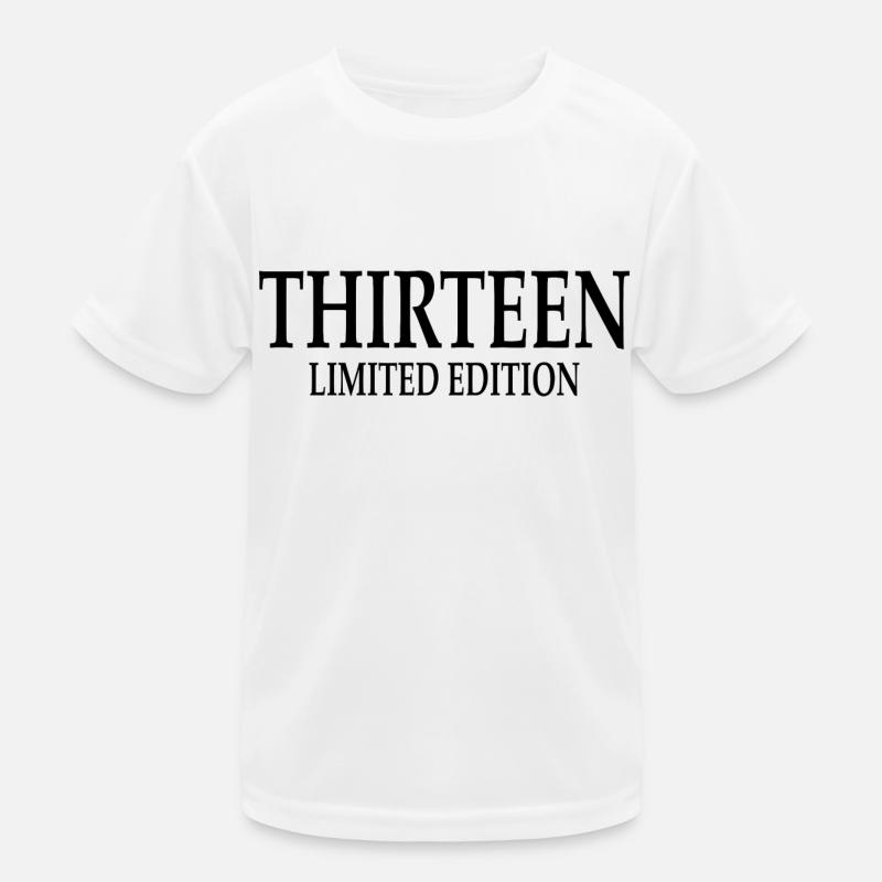 13e anniversaire treize 13 ans édition limitée T-shirt sport Enfant