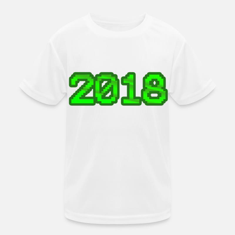 Nerd 2018 Kinder Funktions-T-Shirt