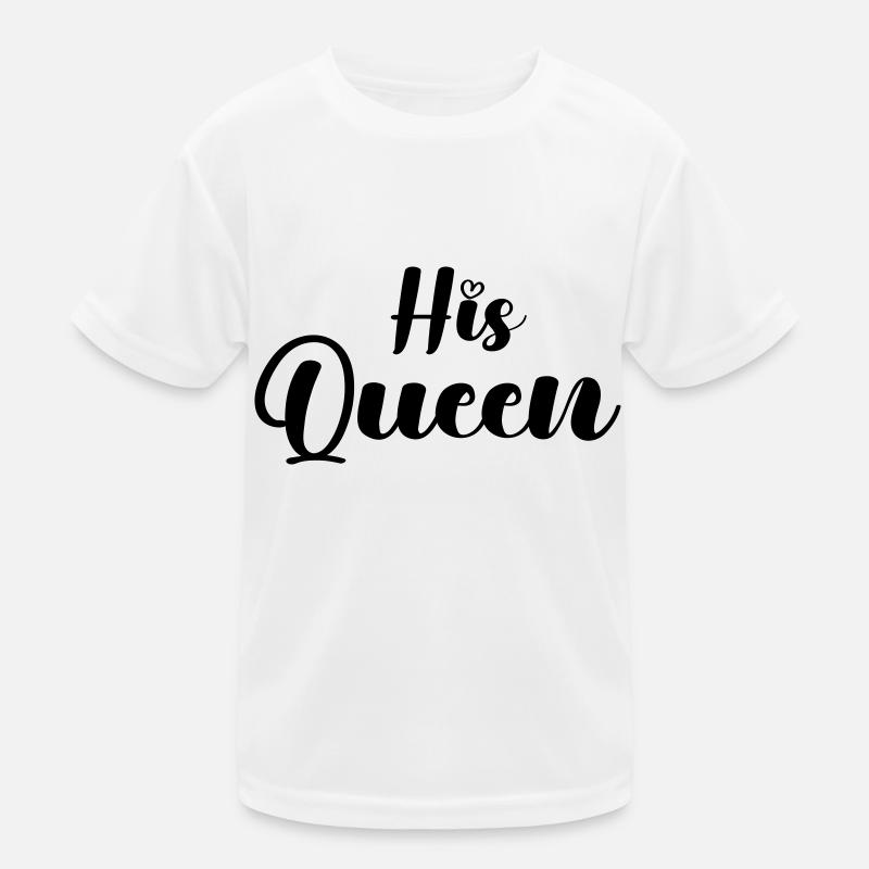 his queen Kids Functional T-Shirt