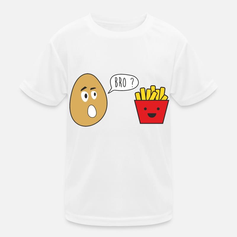 Bruder, Kartoffel Kinder Funktions-T-Shirt