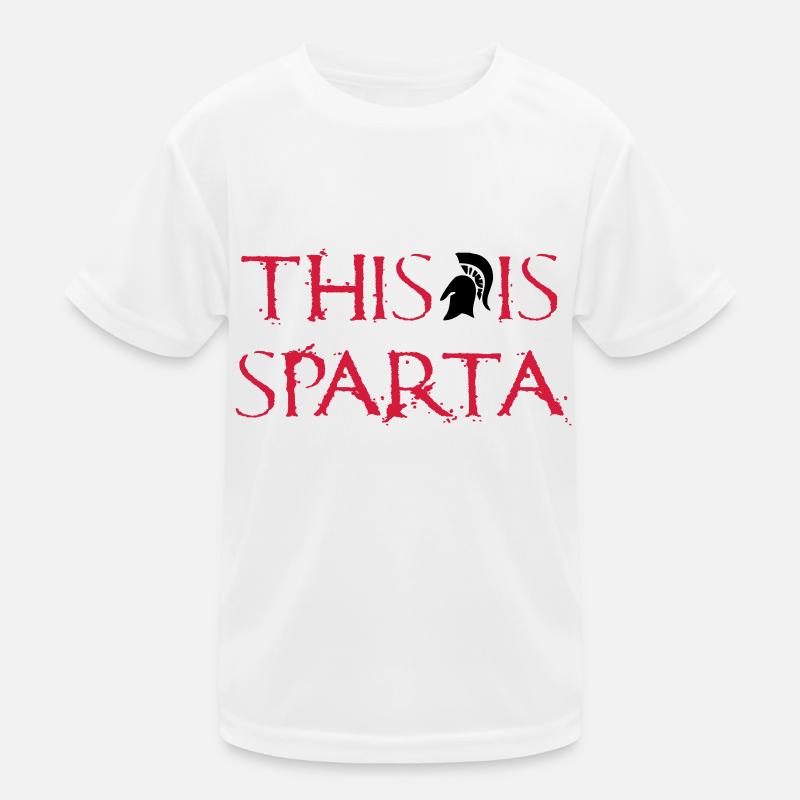 This is Sparta Kinder Funktions-T-Shirt