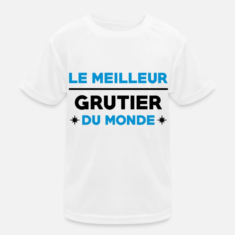 Grutier / Grue / Chantier / Bâtiment / Travaux T-shirt sport Enfant