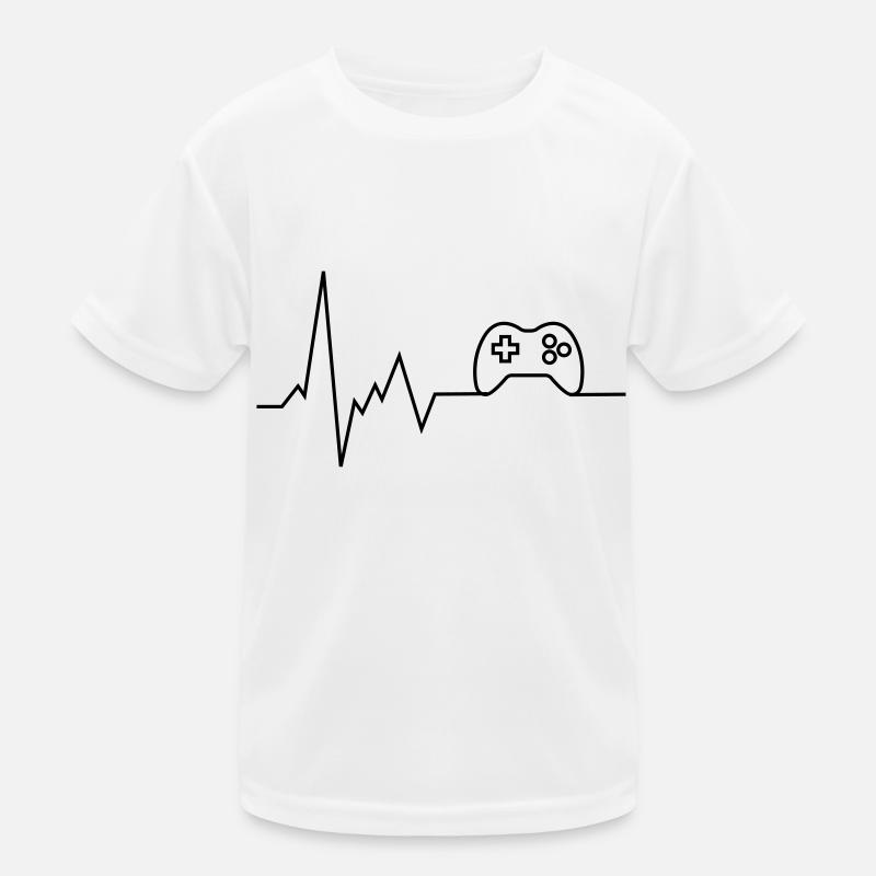 heartbeat controller Kids Functional T-Shirt