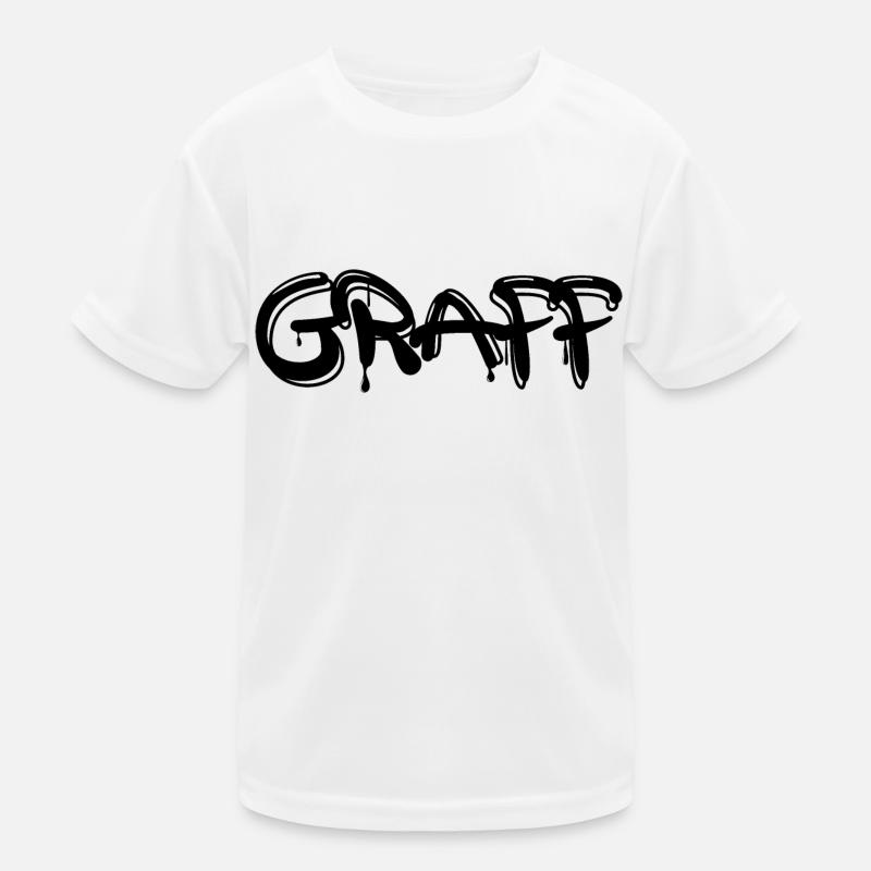 Graffiti Kinder Funktions-T-Shirt