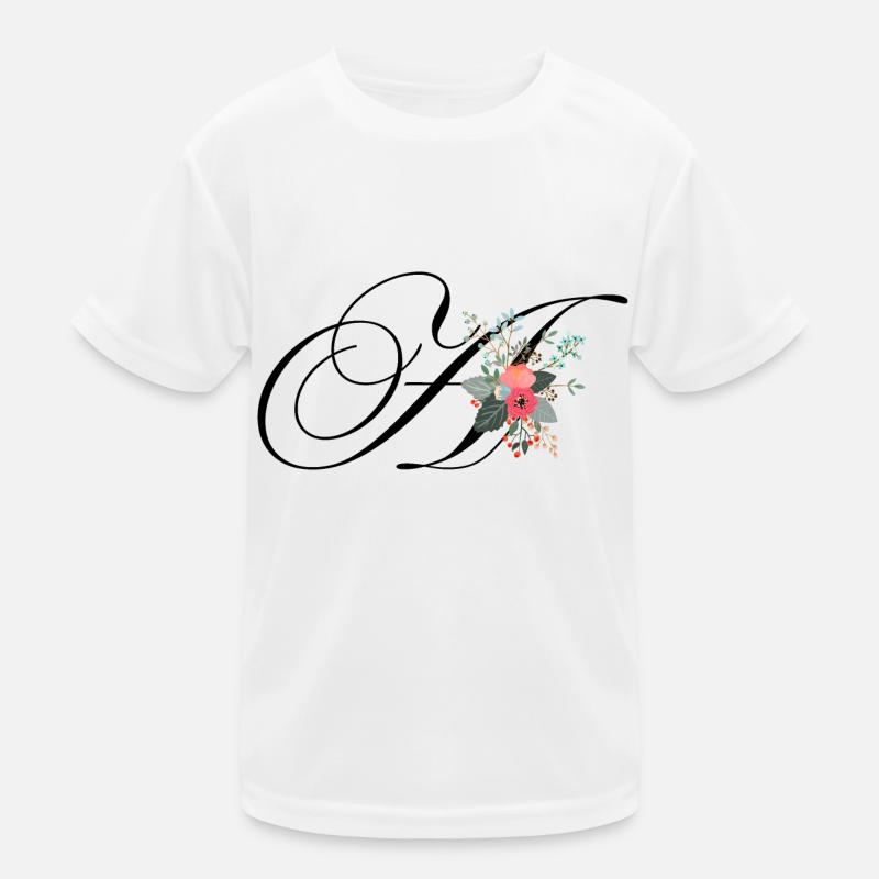 Brief an Blumen Kinder Funktions-T-Shirt