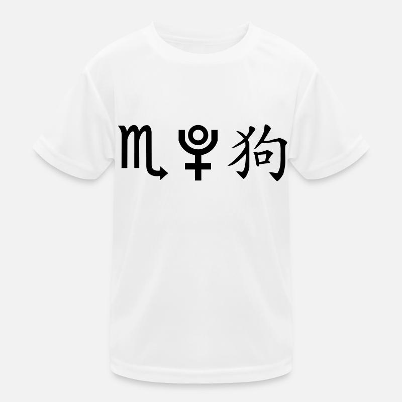 Scorpio Pluto Dog Kids Functional T-Shirt