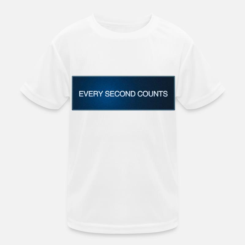 Every Second Counts Kids Functional T-Shirt