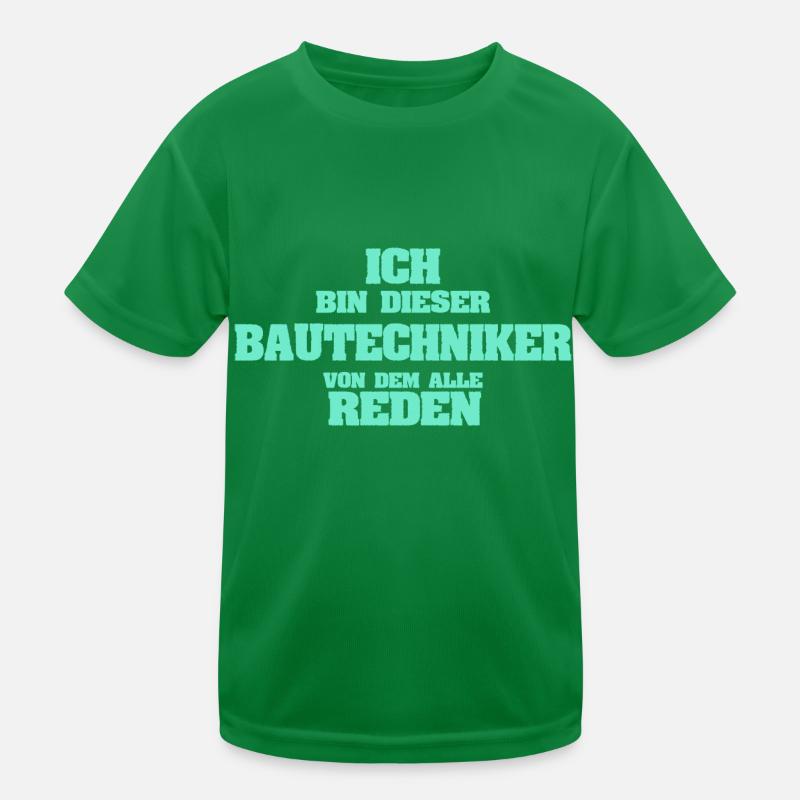Profession Technicien en construction T-shirt sport Enfant