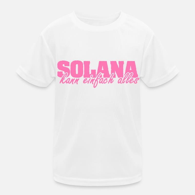 Frau Kinder Funktions-T-Shirt