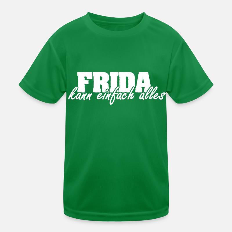Mrs. First Name Kids Functional T-Shirt