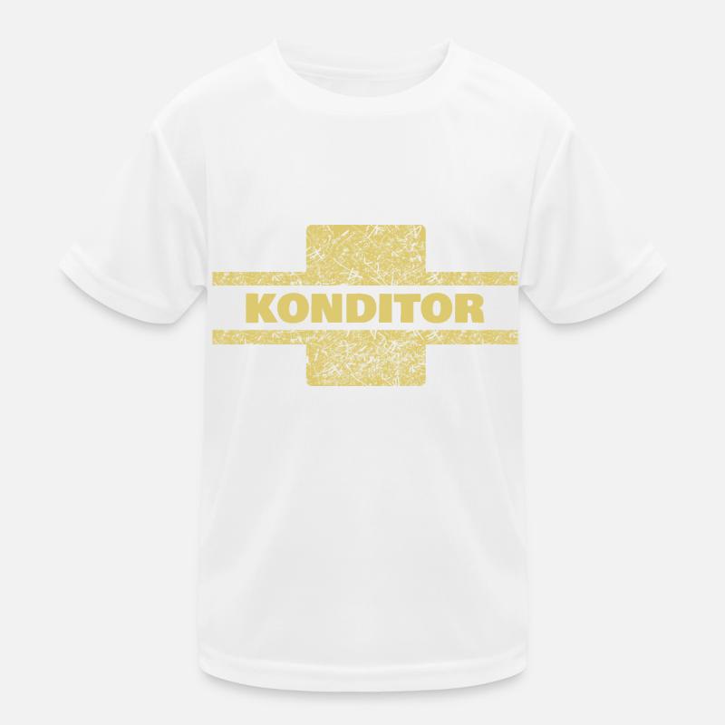 Confectioner as a profession Kids Functional T-Shirt