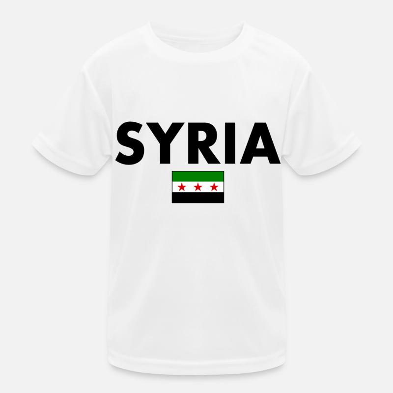 syrien Kinder Funktions-T-Shirt