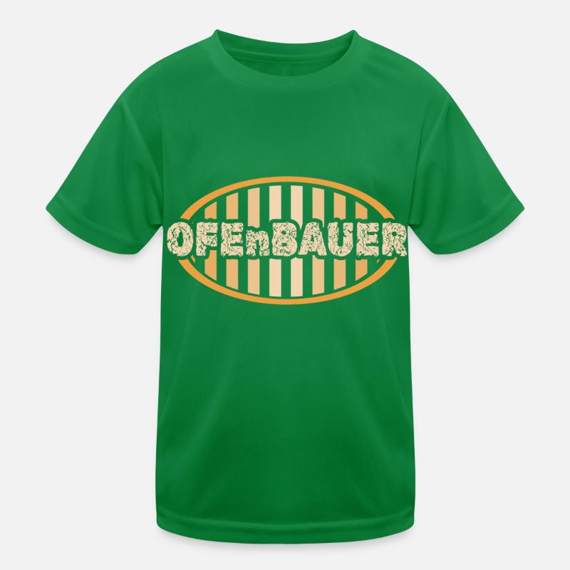 Constructeur de poêles comme métier T-shirt sport Enfant