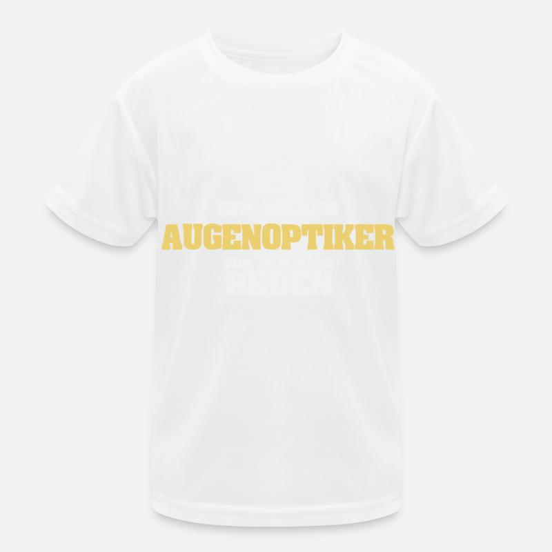 Beruf Augenoptiker Kinder Funktions-T-Shirt