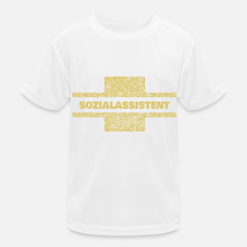 Occupation: Social Assistant Kids Functional T-Shirt