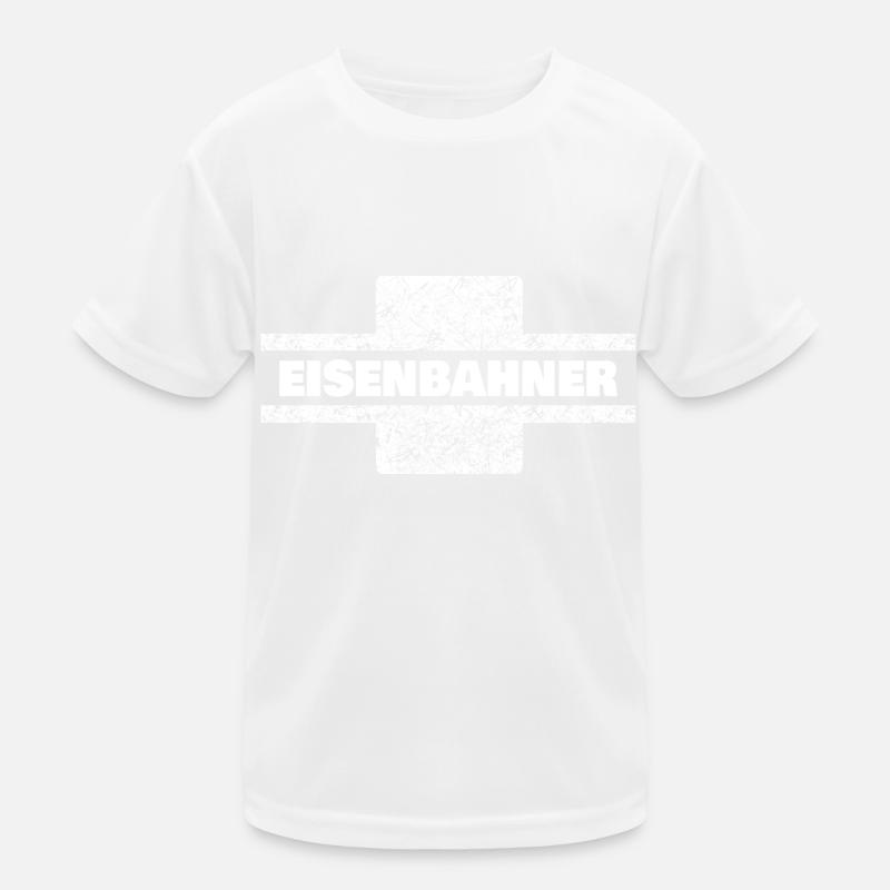 Occupation: Railway worker Kids Functional T-Shirt