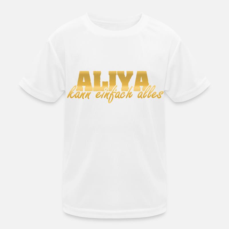 Aliyah as a woman Kids Functional T-Shirt