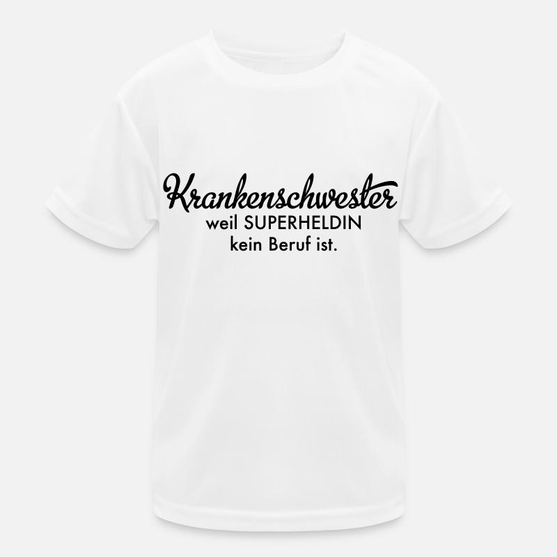 Krankenschwester Kinder Funktions-T-Shirt