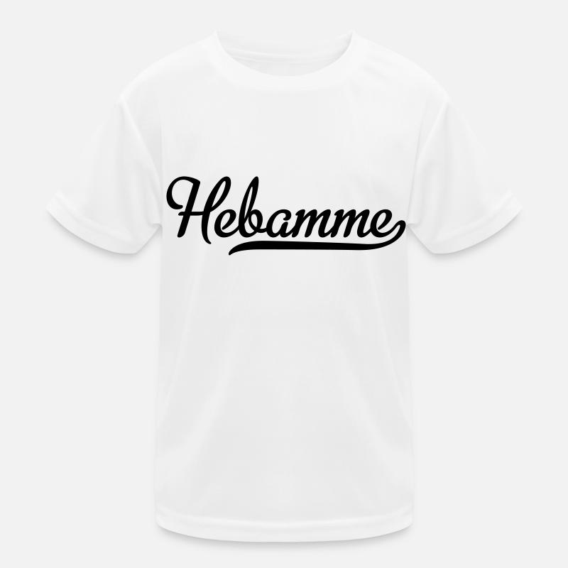 Hebamme Kinder Funktions-T-Shirt