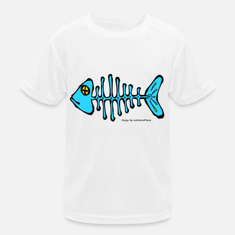 Fish bone Kids Functional T-Shirt