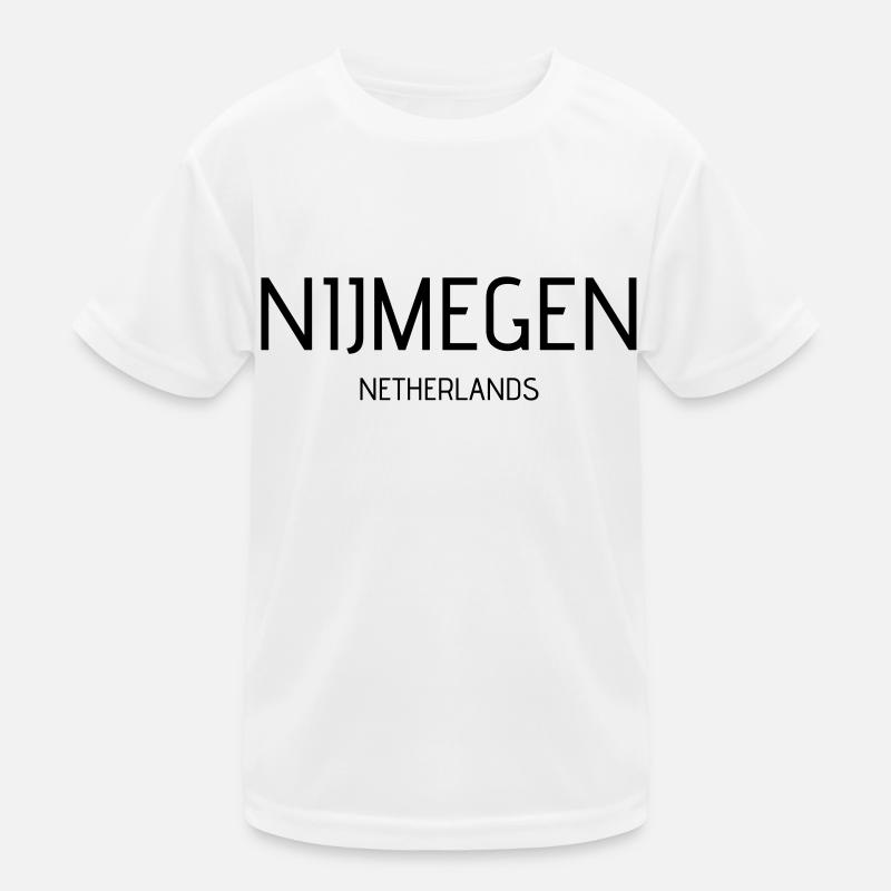 nijmegen - Kids Functional T-Shirt - white