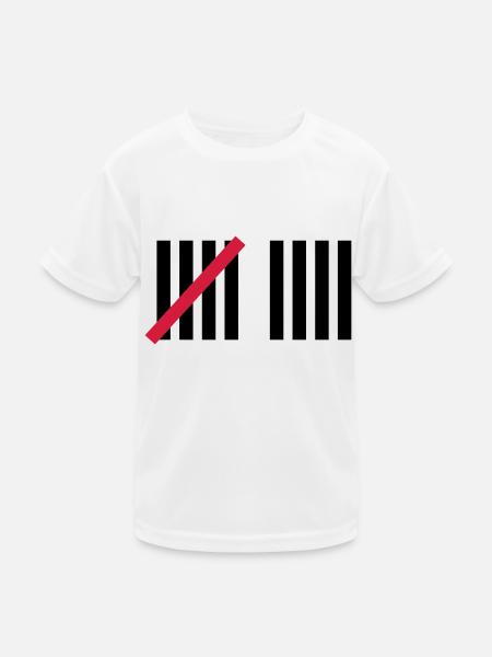 9 . Geburtstag - Kinder Funktions-T-Shirt - Weiß