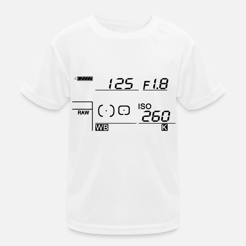 Kamera - Display Kinder Funktions-T-Shirt