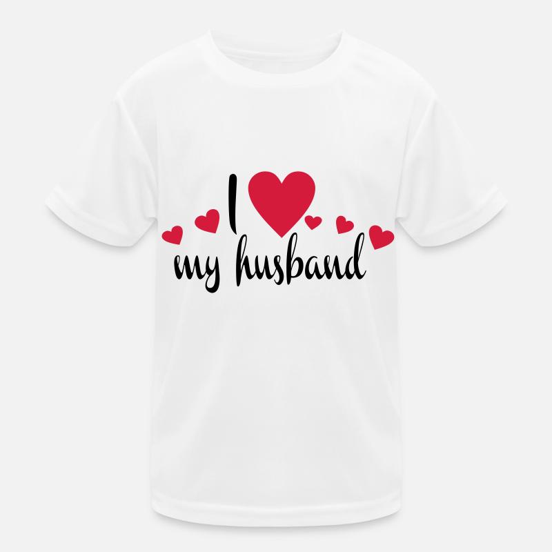 husband T-shirt sport Enfant