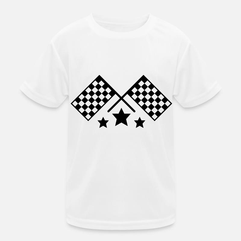 race flags Kids Functional T-Shirt