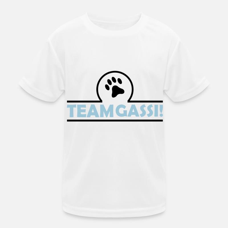 team_gassi_002 Kinder Funktions-T-Shirt