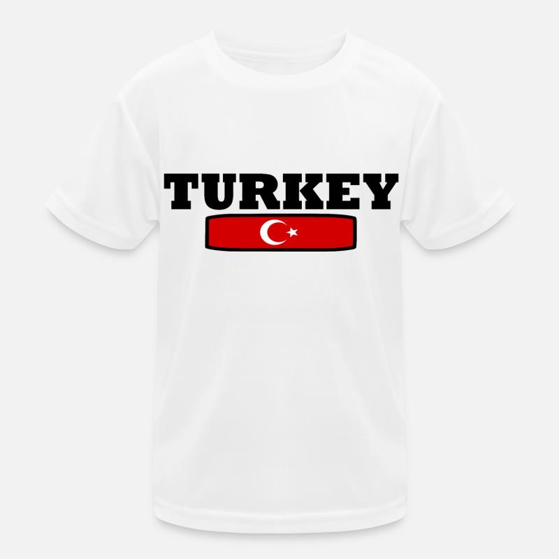 Turkey Kids Functional T-Shirt