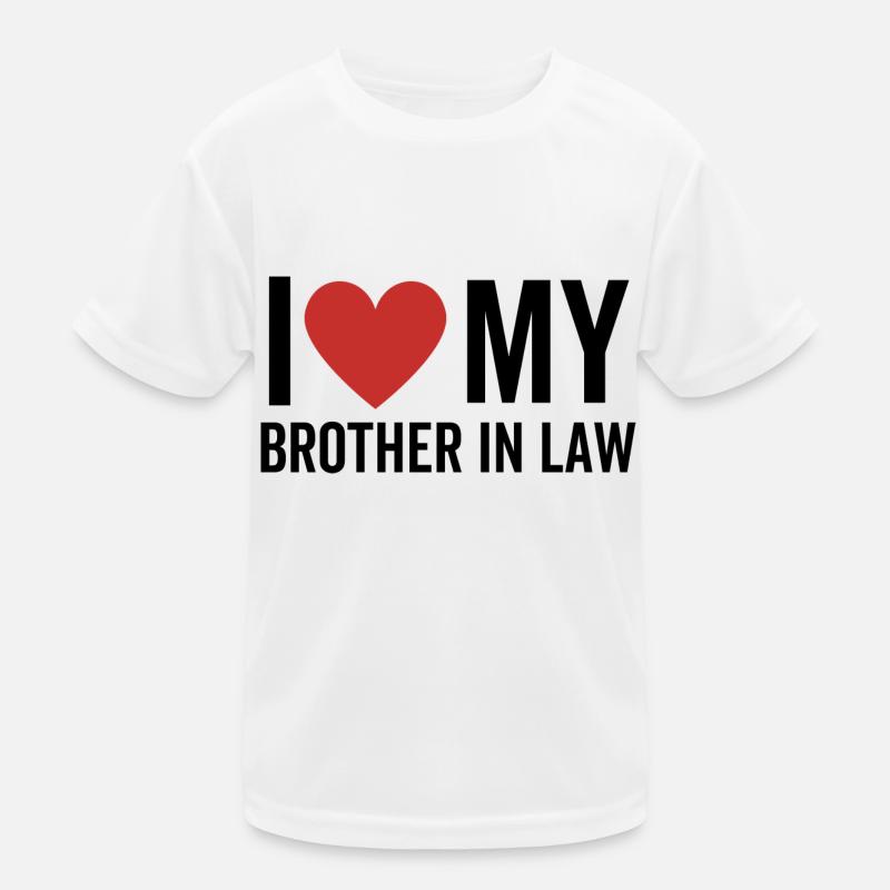 J’aime mon beau-frère T-shirt sport Enfant
