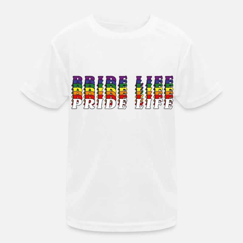 I love Pride Kinder Funktions-T-Shirt