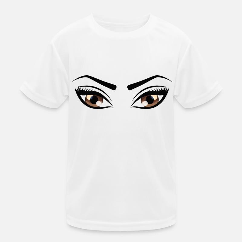 Augen Kinder Funktions-T-Shirt