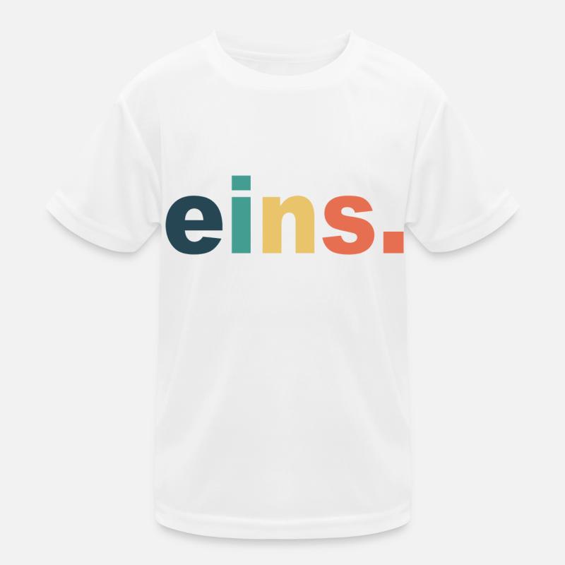 1. Geburtstag Baby Kind Geschenk Kinder Funktions-T-Shirt