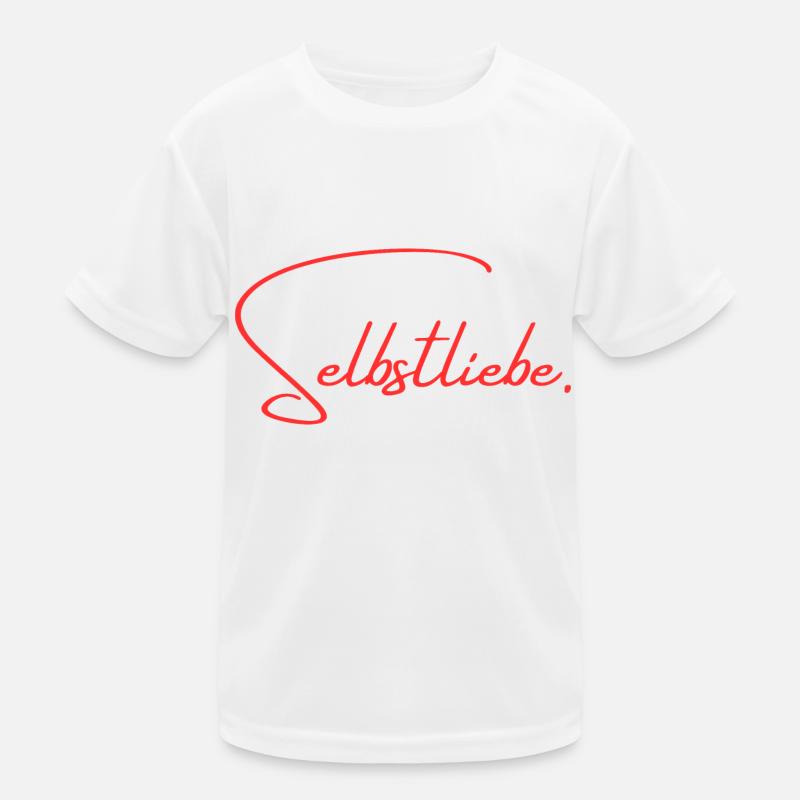 Selbstliebe Kinder Funktions-T-Shirt
