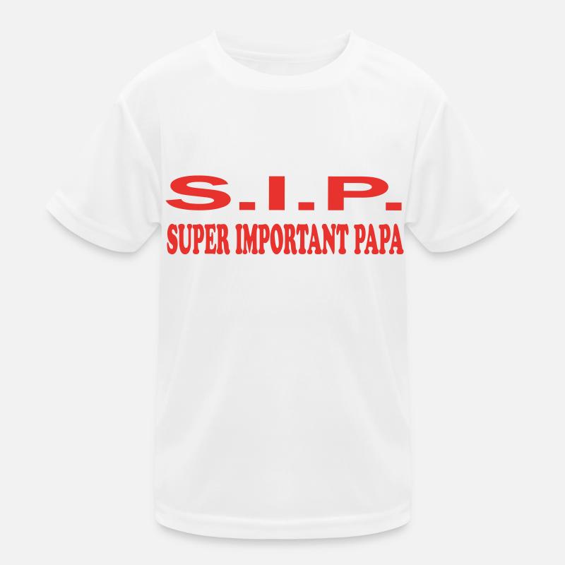 SUPER IMPORTANT PAPA T-shirt sport Enfant