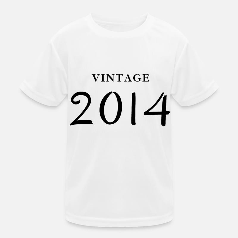 Vintage 2014 - Anniversary Gift Idea Kids Functional T-Shirt