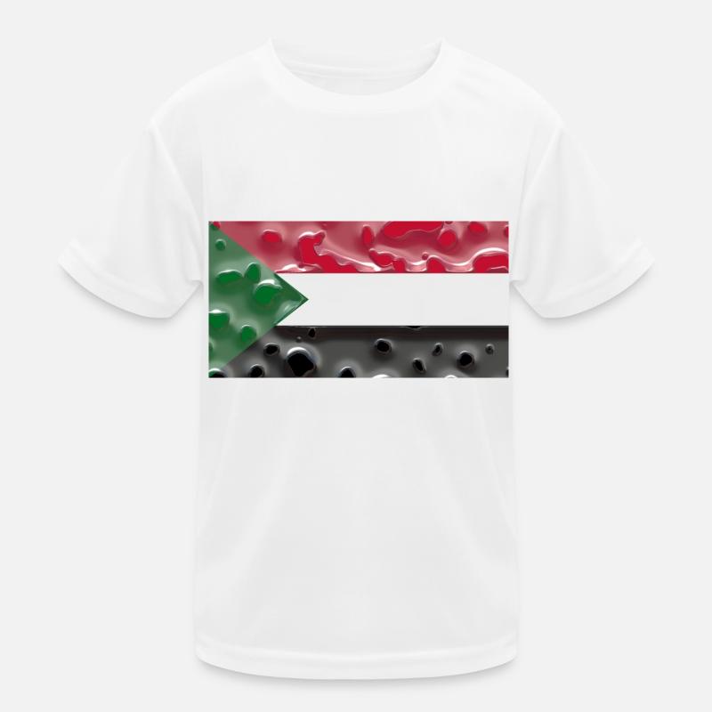 Sudan Kinder Funktions-T-Shirt