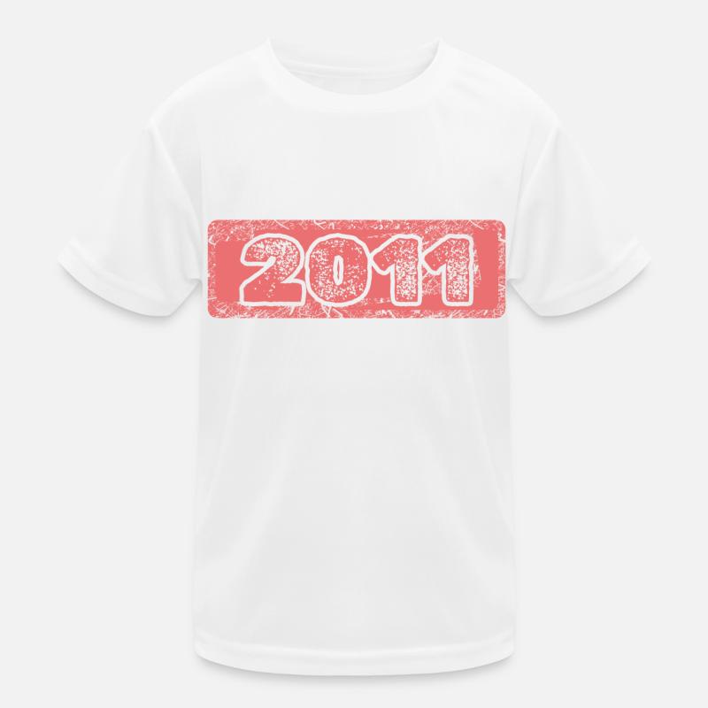Jahr 2011 Kinder Funktions-T-Shirt