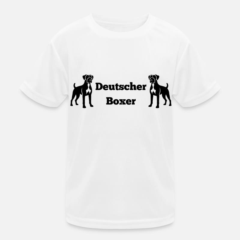 Deutscher Boxer Kinder Funktions-T-Shirt