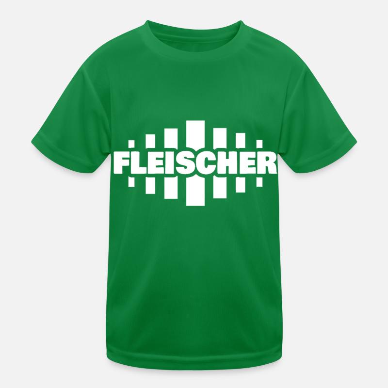 Beruf Fleischer Kinder Funktions-T-Shirt