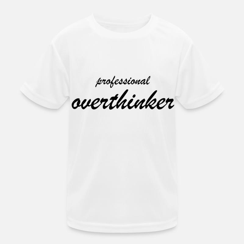 PROFESSIONAL OVERTHINKER Kids Functional T-Shirt