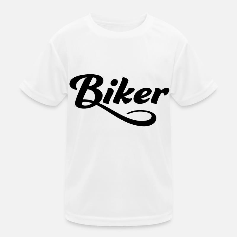 Biker Kinder Funktions-T-Shirt